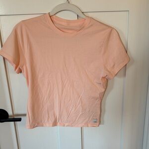 Vuori Light Peach Short Sleeve Tee